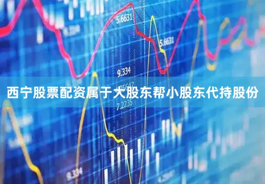 西宁股票配资属于大股东帮小股东代持股份